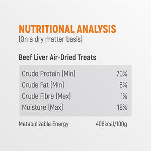 Beef Liver Air-Dried Treats
