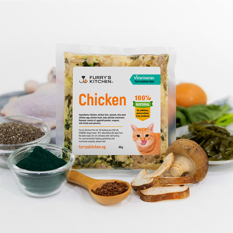 Chicken Fresh Cat Food Furry's Kitchen