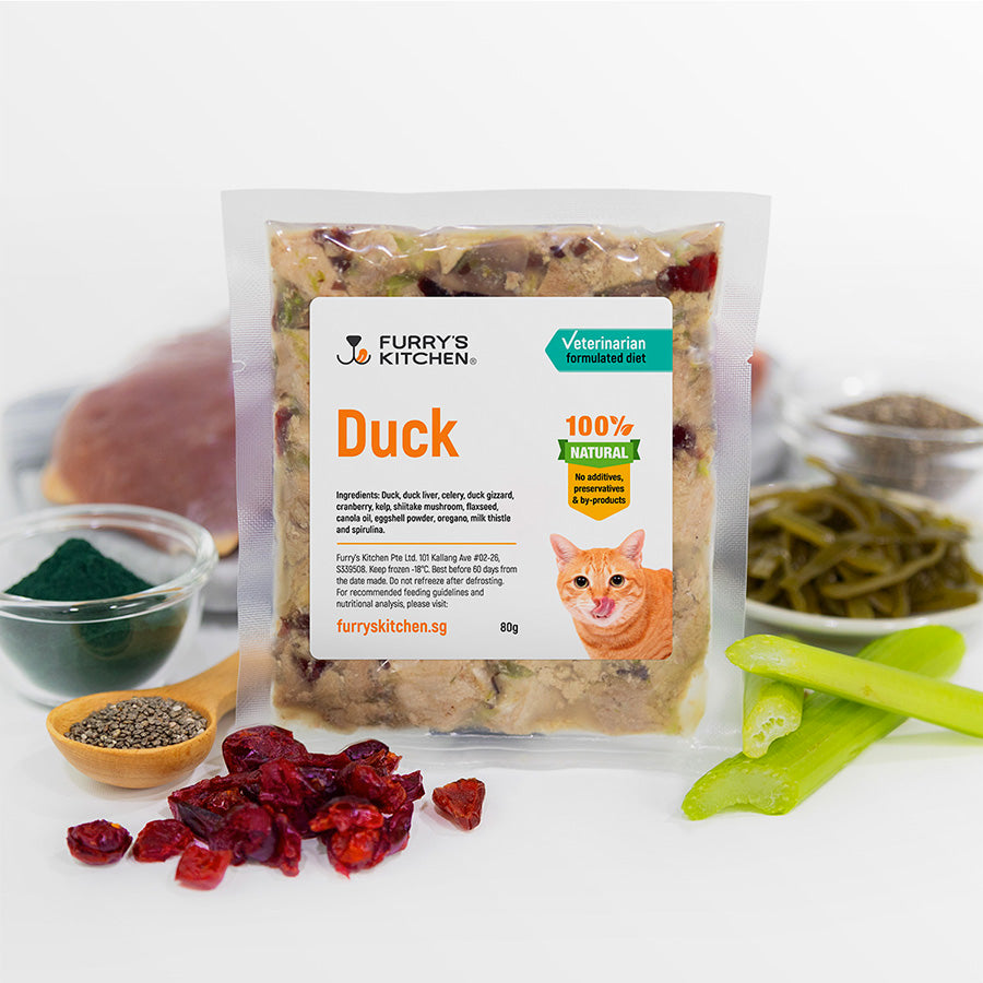 Duck Fresh Cat Food – Furry's Kitchen