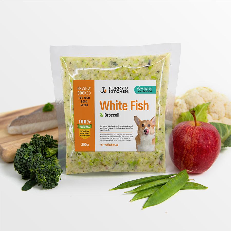 White Fish & Broccoli - Furry's Kitchen